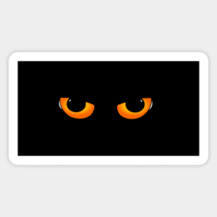 Black Cat Eyes Sticker